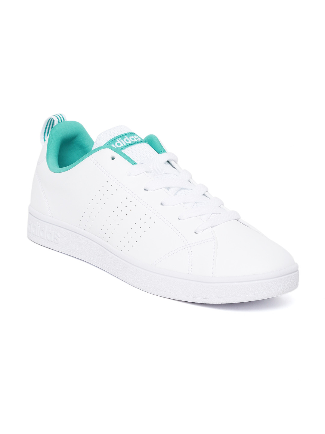 adidas neo advantage clean white