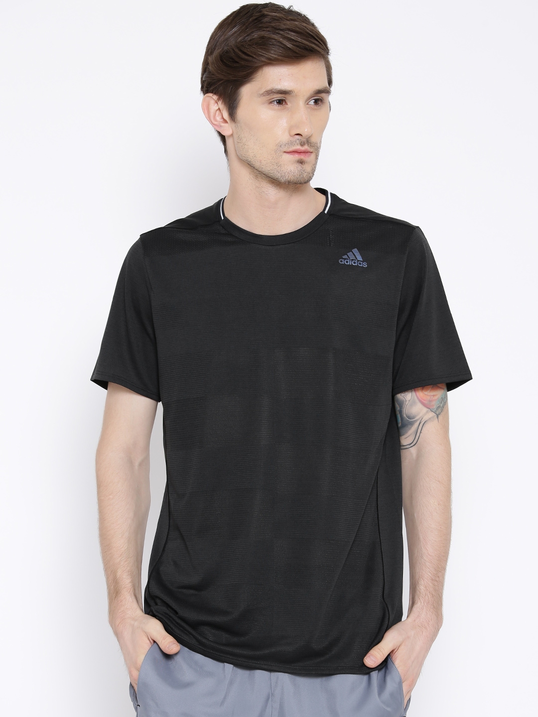 Buy ADIDAS Black SN Polyester Running T Shirt - Tshirts for Men 1417212 ...