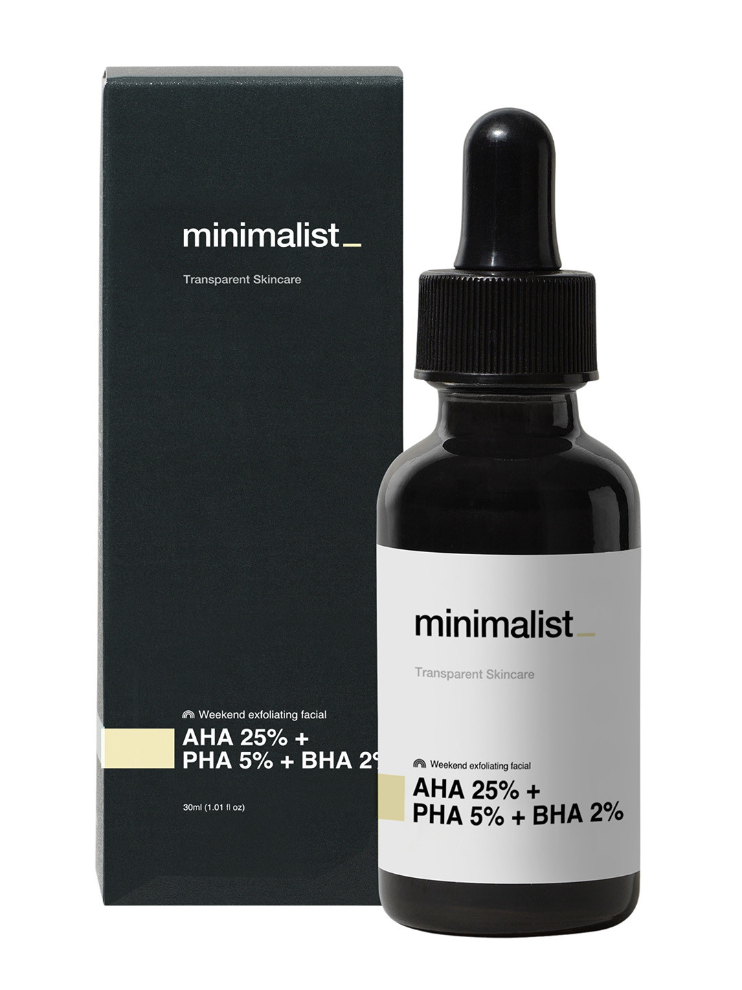 Buy Minimalist AHA 25 + PHA 5 + BHA 2 Peeling Solution 30 Ml Face