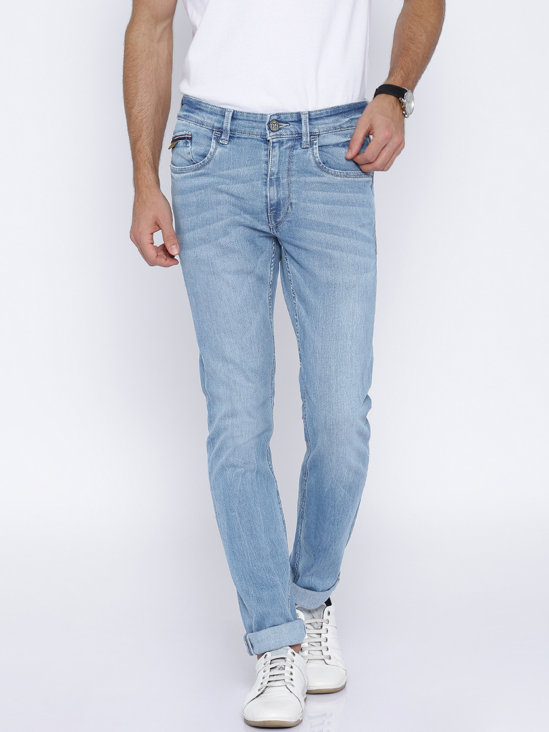 Buy U.S. Polo Assn. Denim Co. Blue Regallo Skinny Stretchable Jeans