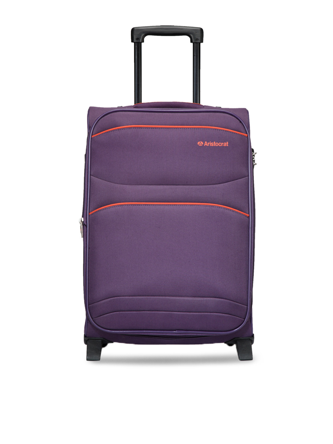Buy Aristocrat Unisex Purple Medium Trolley Bag Trolley Bag for