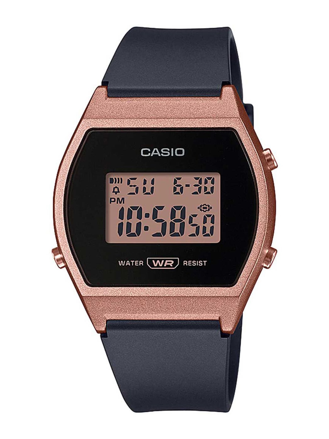 casio rose gold digital