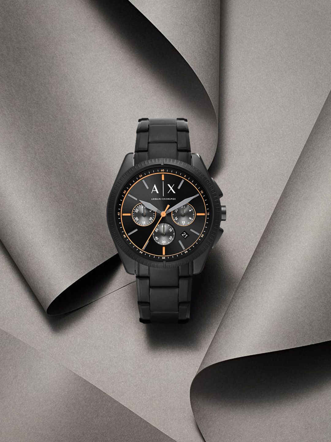 Buy Armani Exchange Men Black Analogue Watch AX2852 - Watches for Men ...