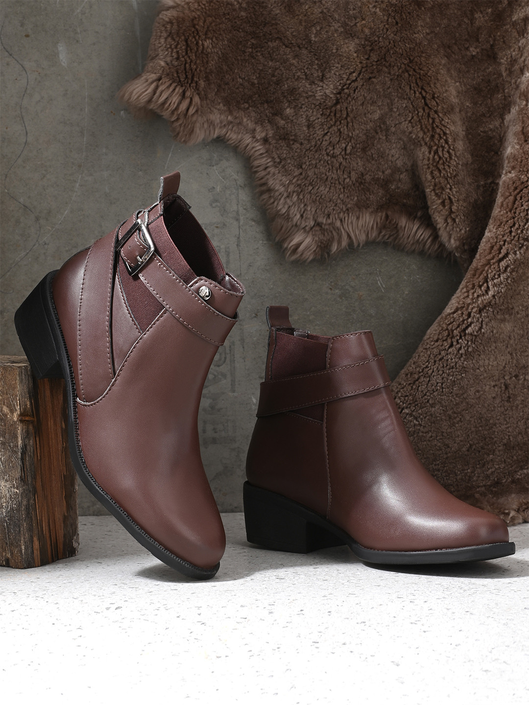 high top flat boots