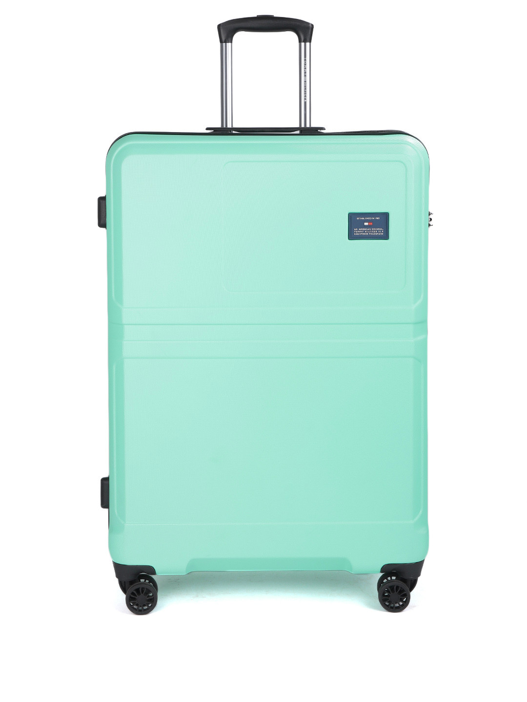 Buy Tommy Hilfiger Mint Green Hard Luggage 4 Wheel Large Trolley