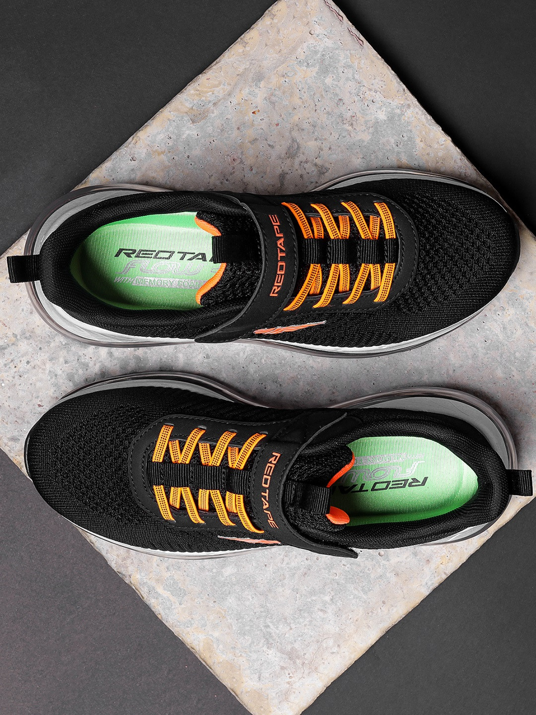 Buy Red Tape Kids Black Air + Sports Shoes Sports Shoes for Unisex