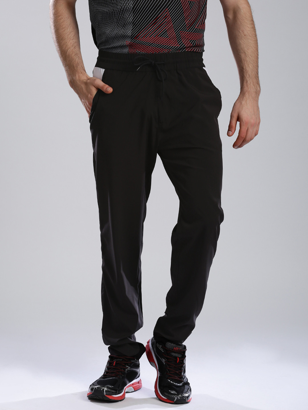 Buy HRX By Hrithik Roshan Black Track Pants Track Pants for Men