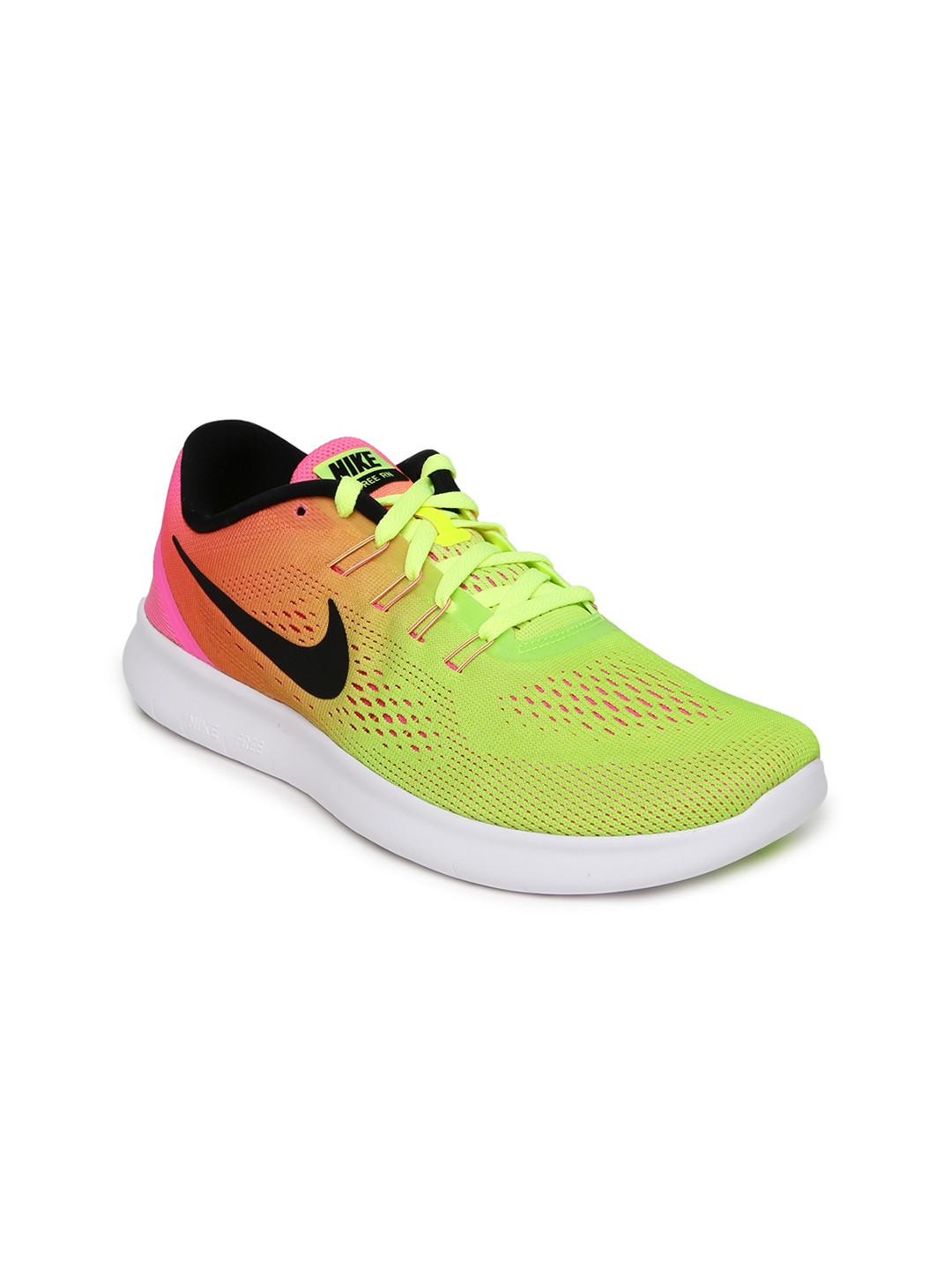 fluorescent green nike shoes