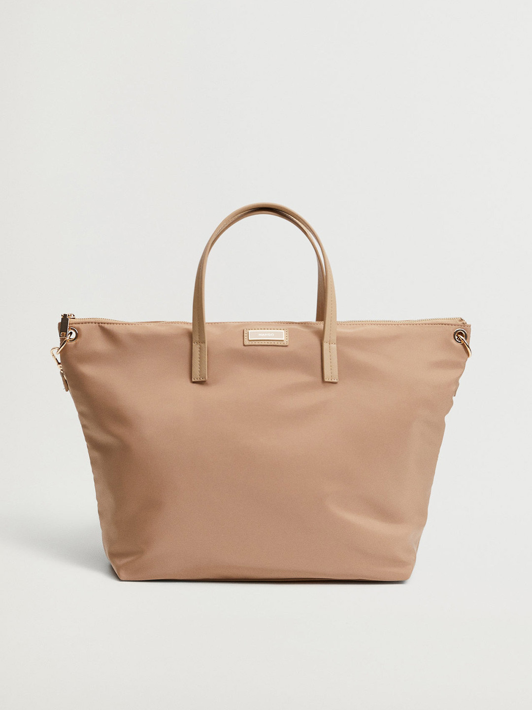 Buy MANGO Peach Coloured Solid Shoulder Bag Handbags for Women