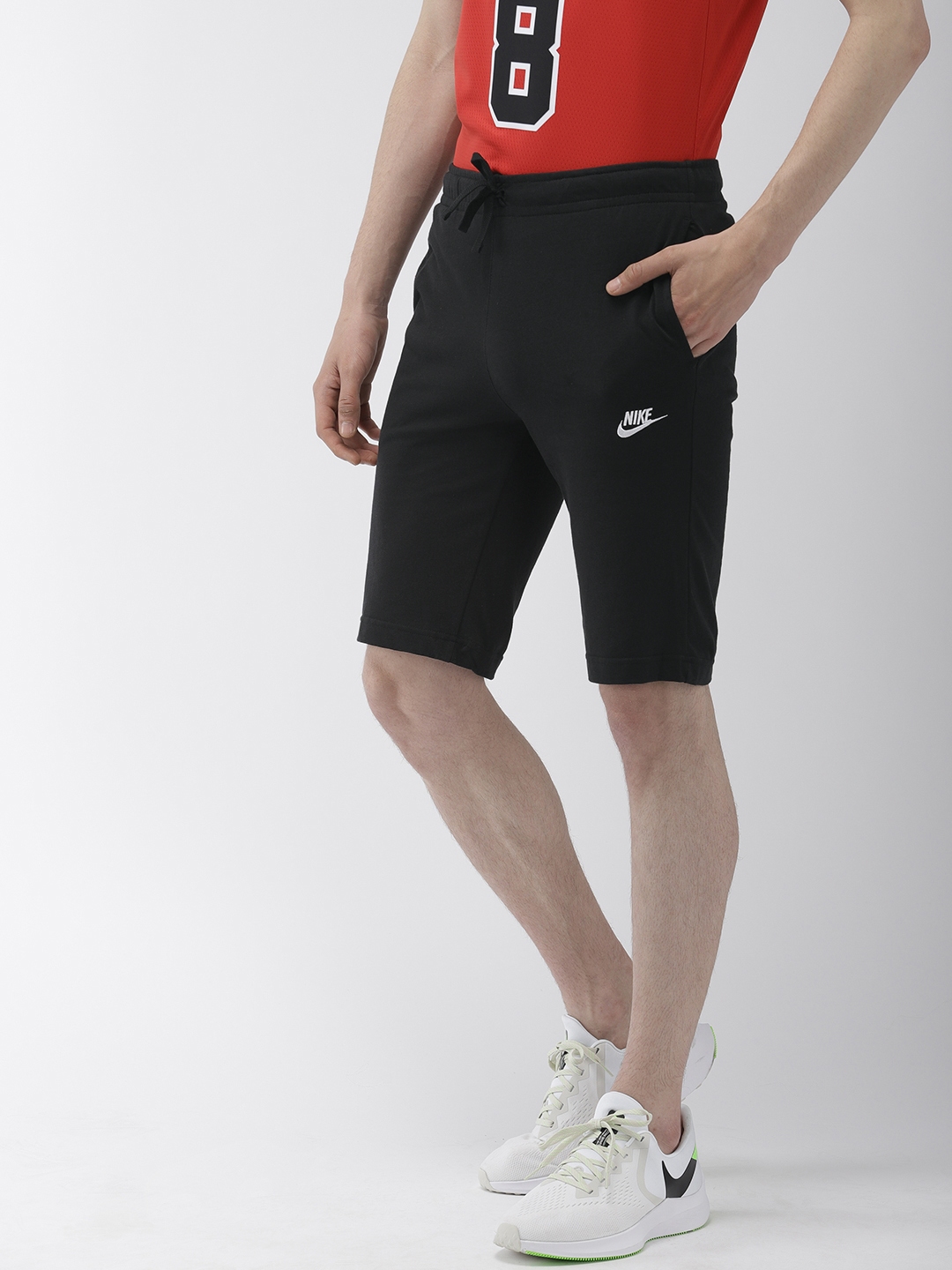 black nike shorts mens