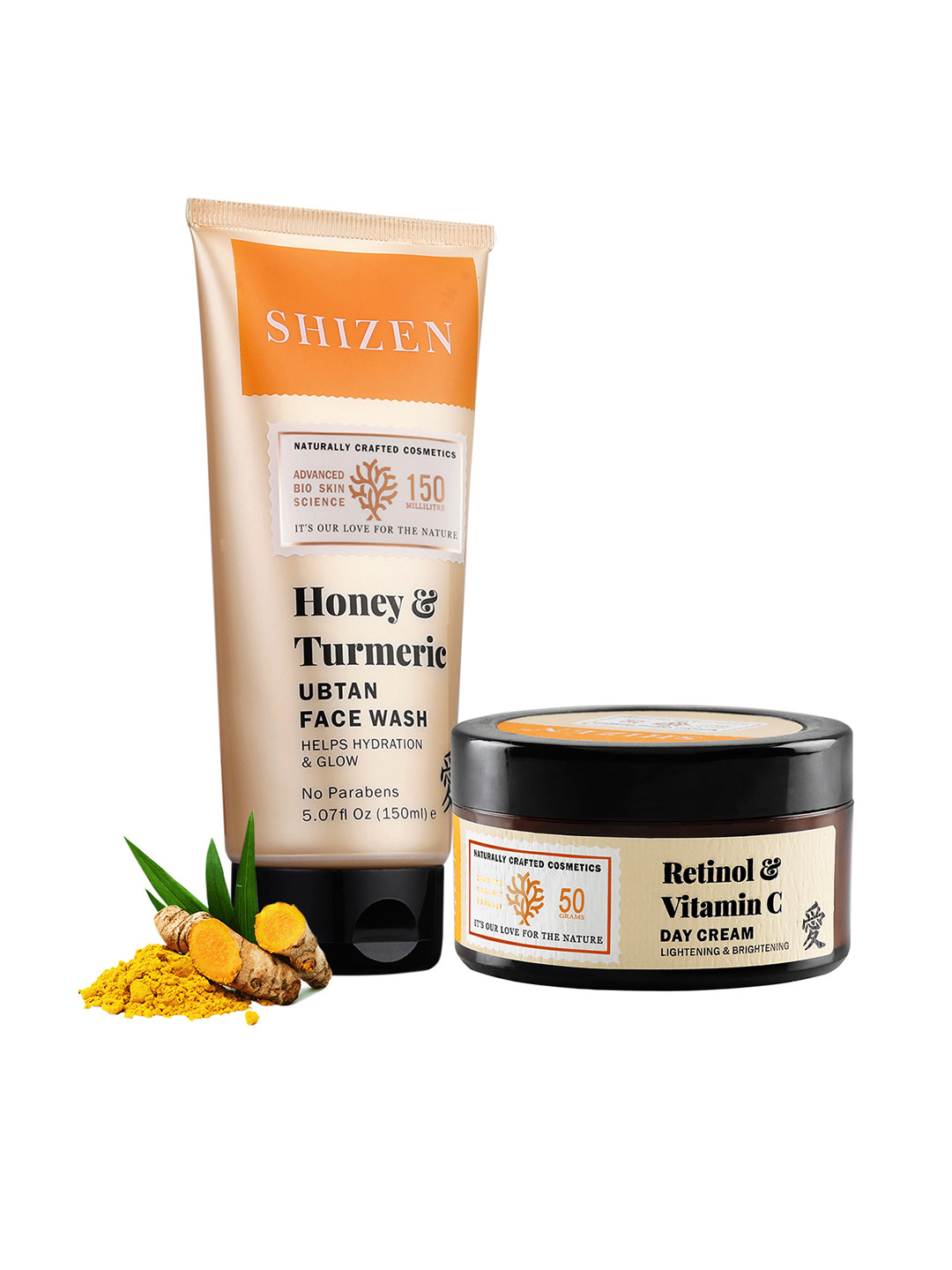 Buy Shizen Unisex Sustainable Honey Turmeric Ubtan Face Wash 150ml
