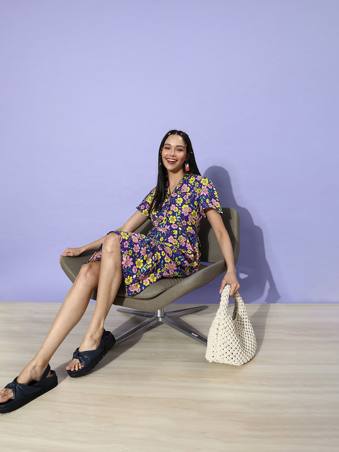 Dressberry yellow dress clearance