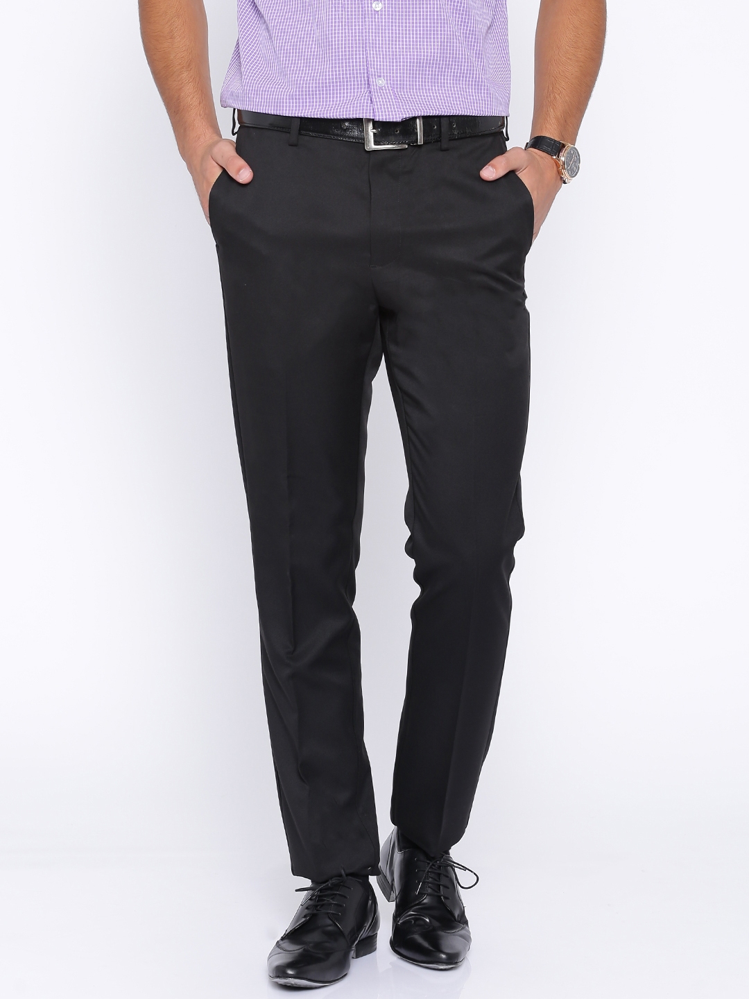 black formal trousers