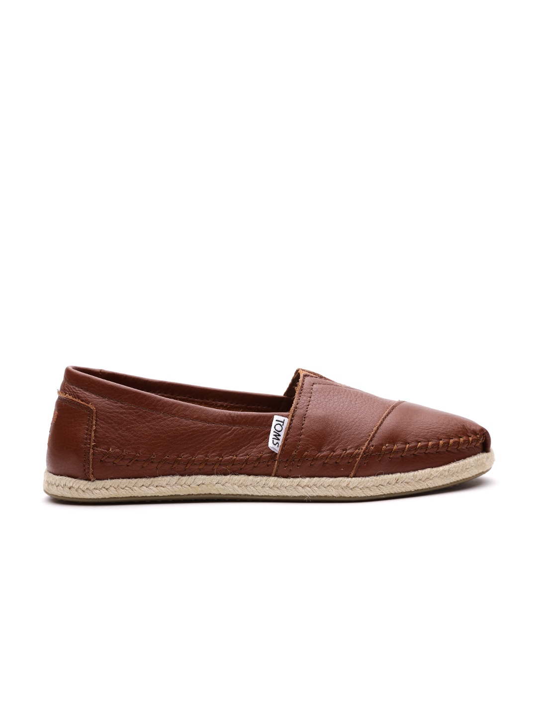 toms cognac leather women's