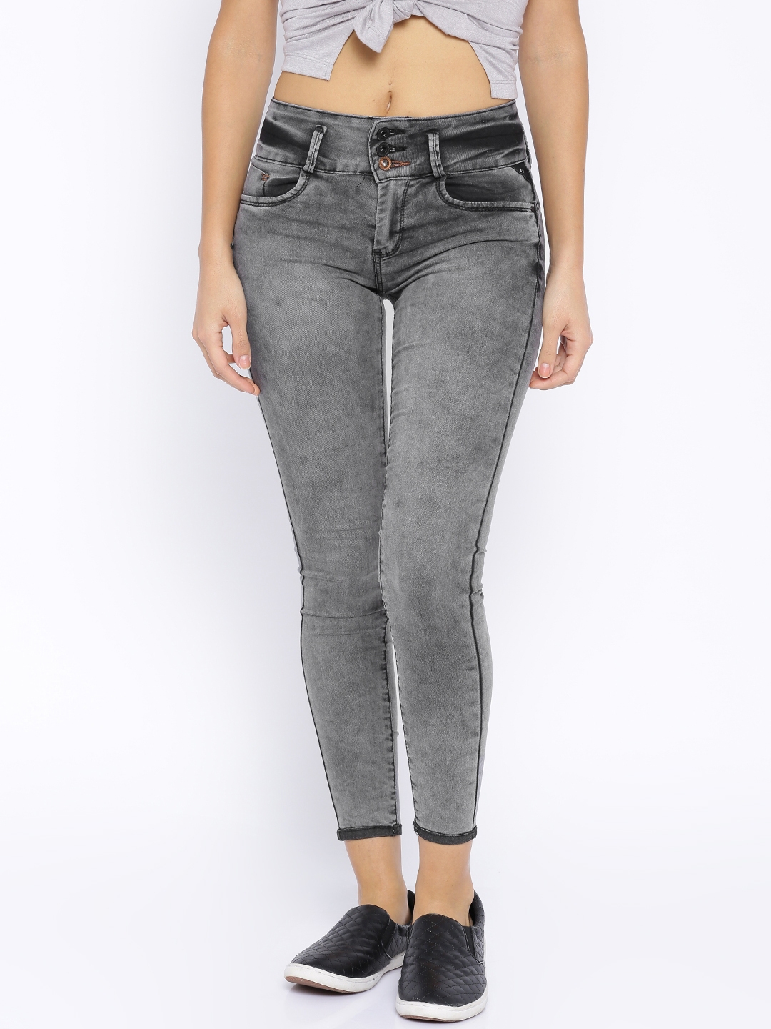women's jeans jeggings on myntra