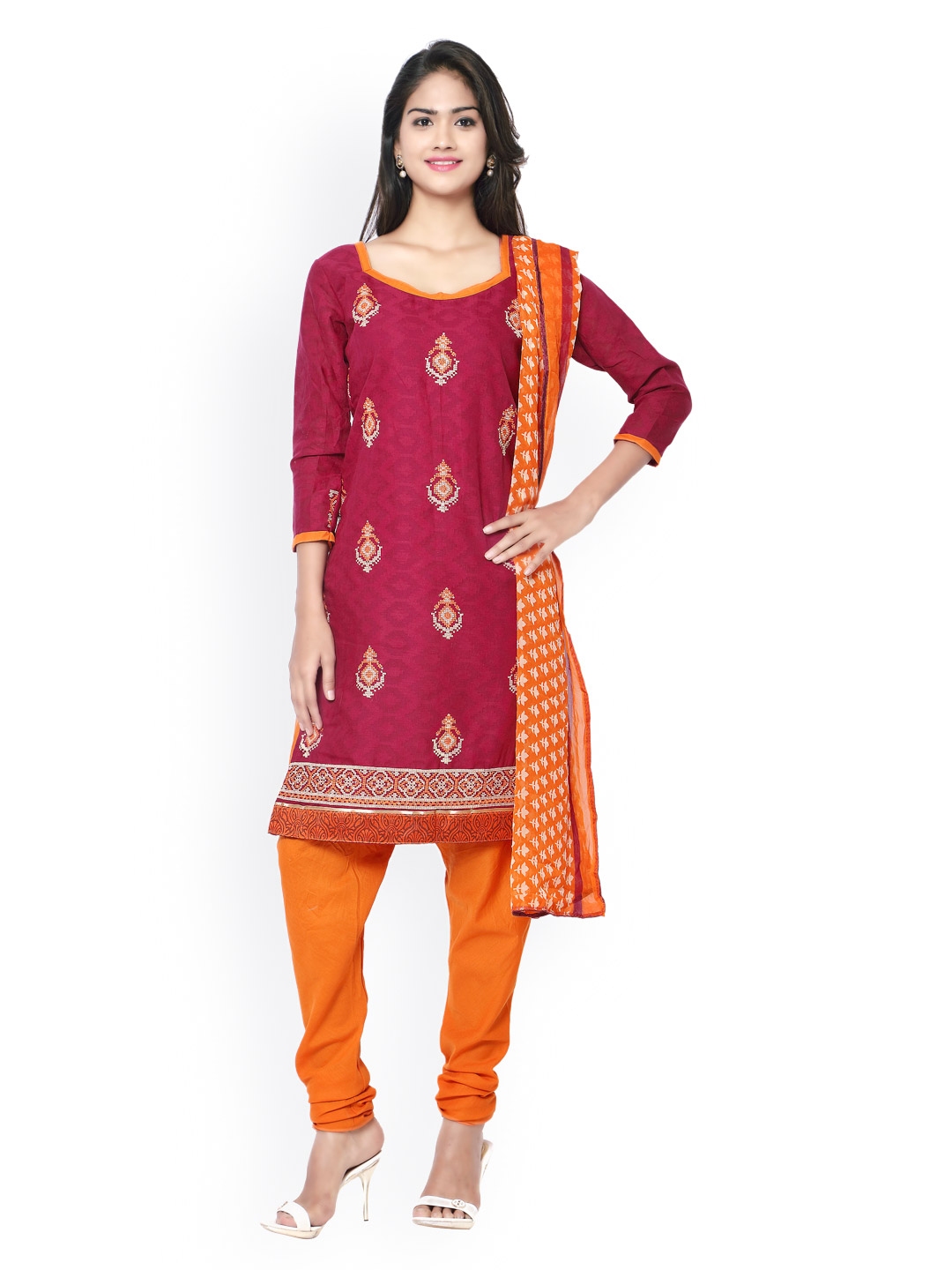 cotton gown on myntra
