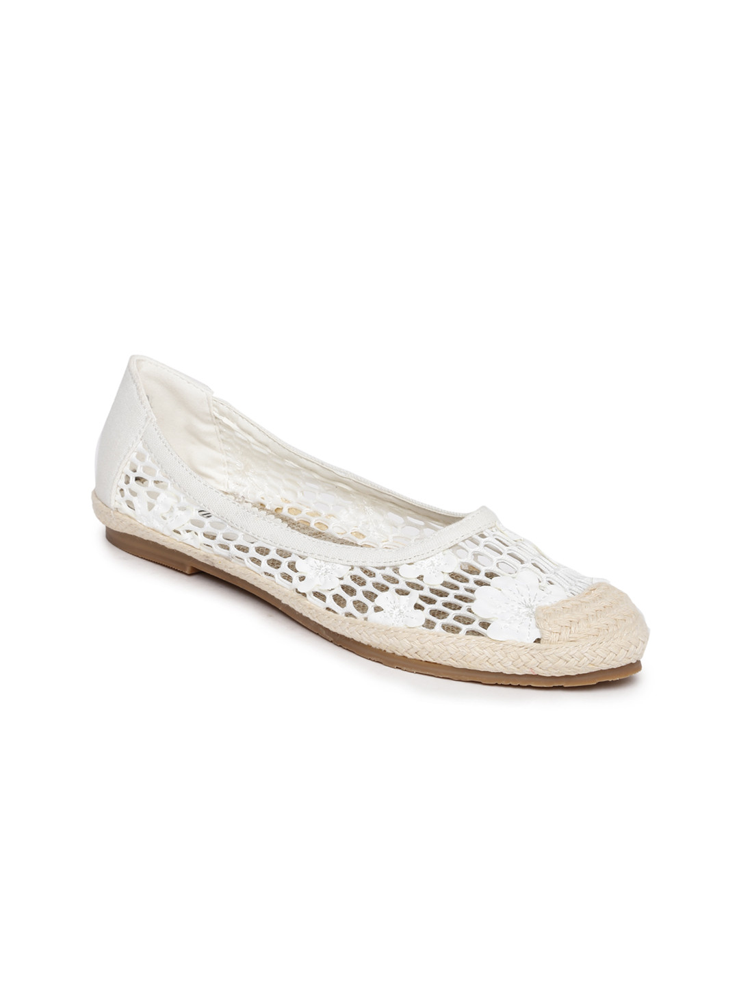 Buy Inc.5 Women White Flat Shoes Flats for Women 1425277 Myntra
