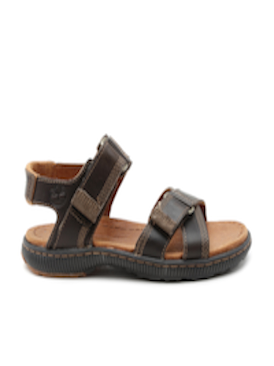Buy Timberland Men Brown Leather Sandals - Sandals for Men 1425635 | Myntra
