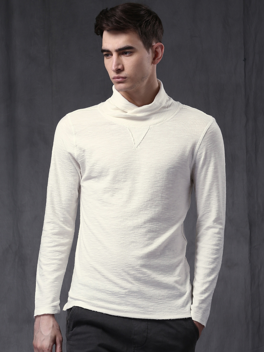 turtle neck with tshirt