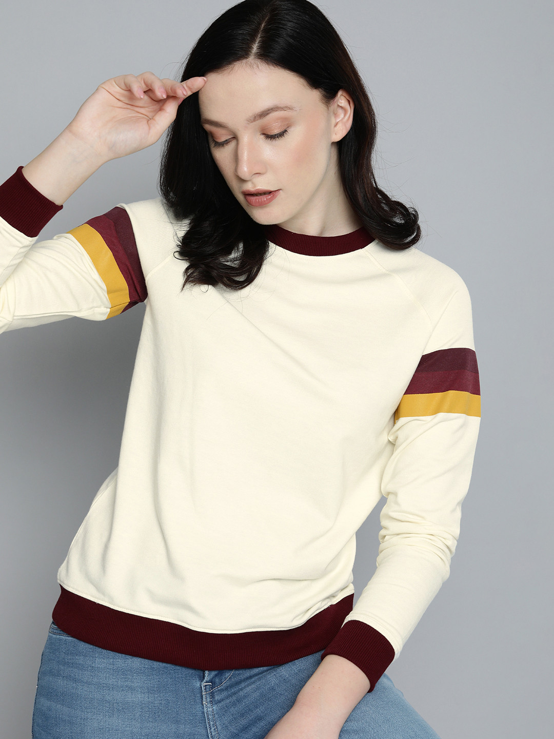 Harvard white sweatshirt Clearance