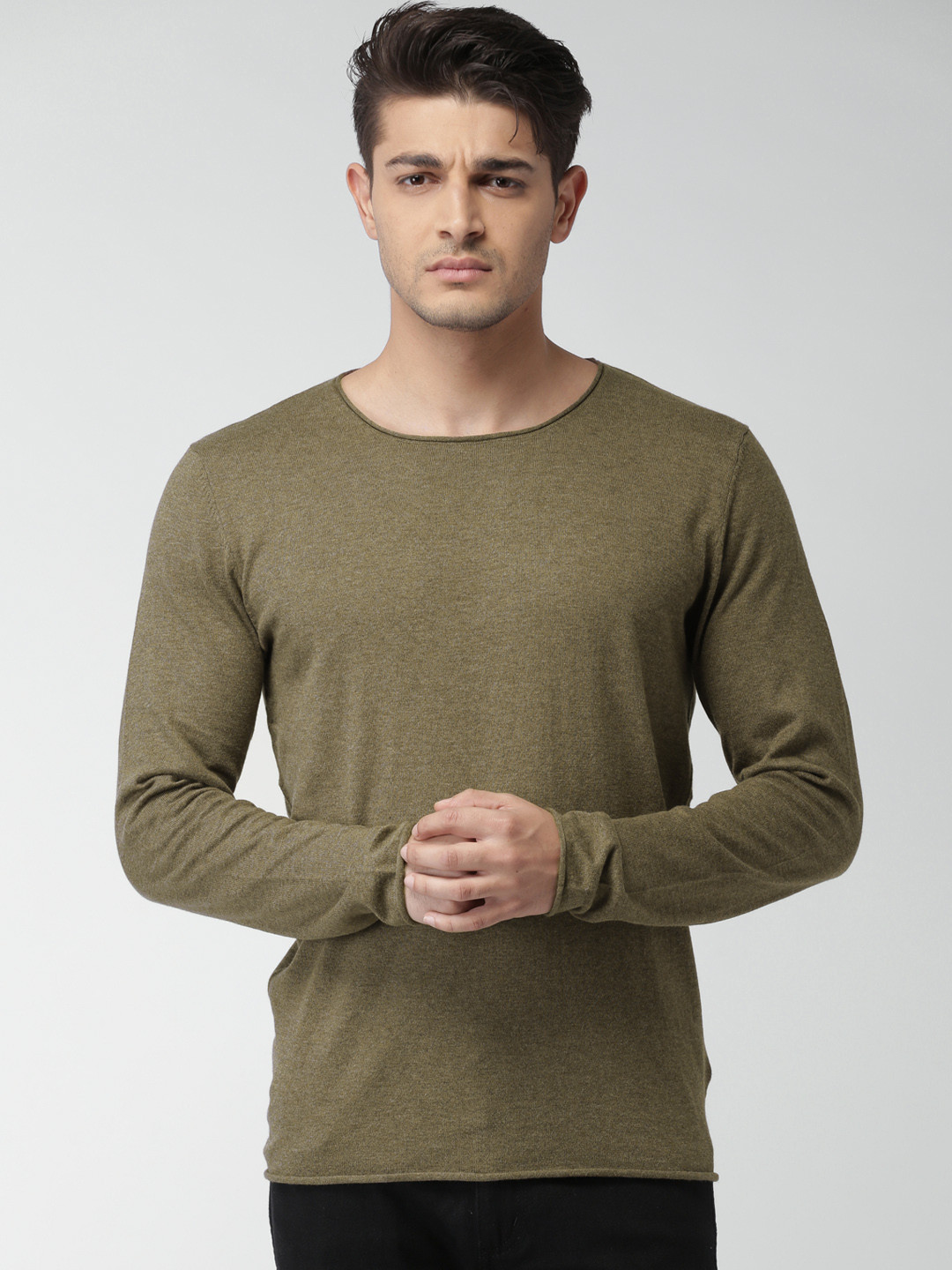 Buy SELECTED Homme Identity Brown T Shirt Tshirts for Men 1428899