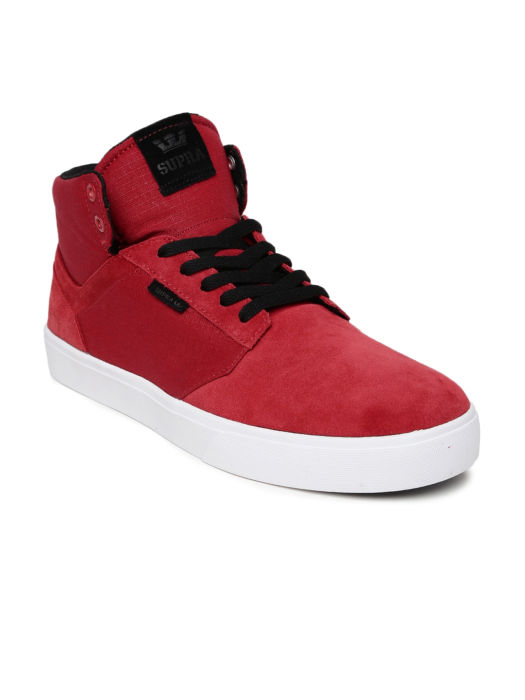 Buy Supra Men Red Sneakers - Casual Shoes for Men 1429071 | Myntra