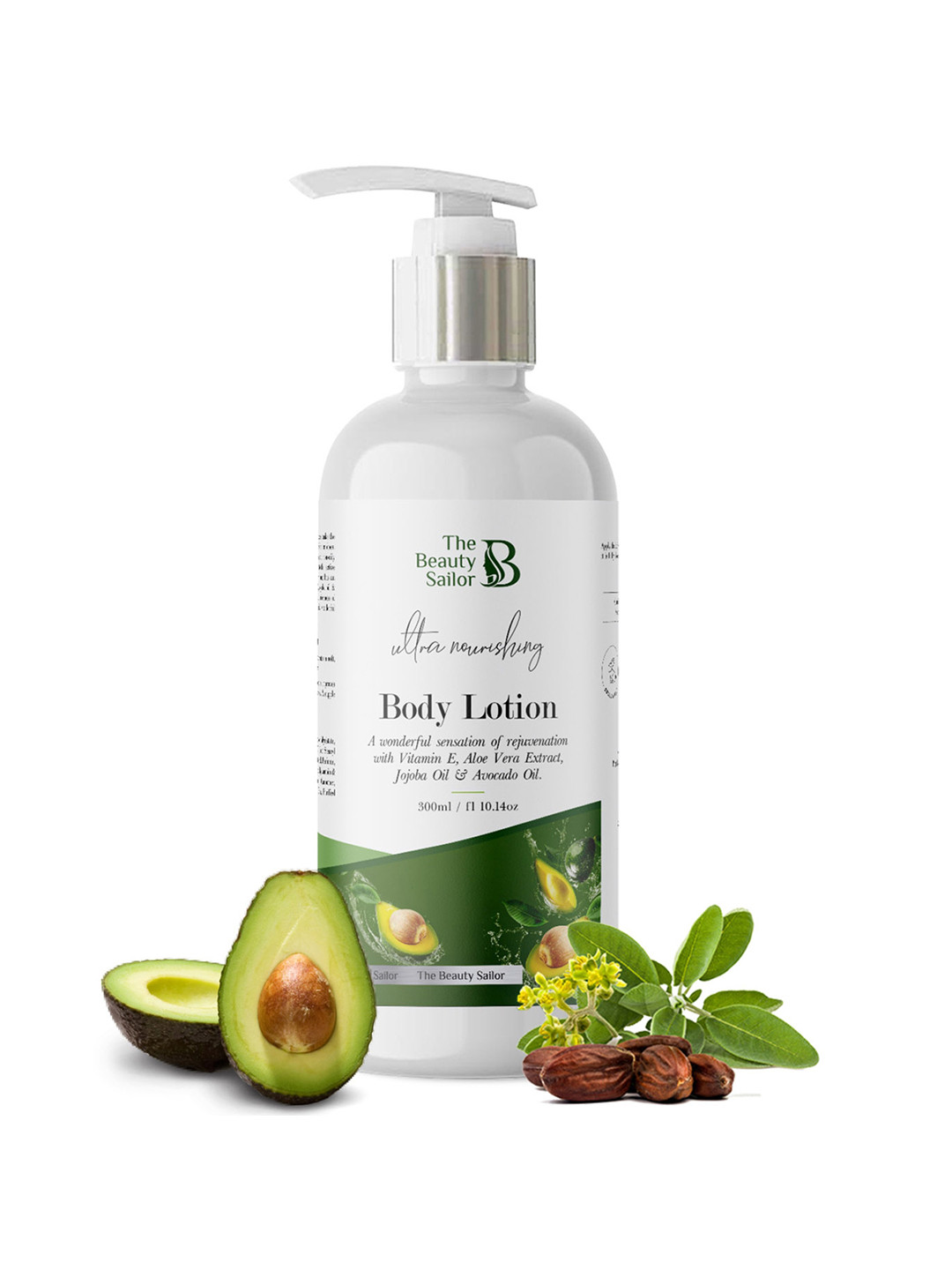 Buy The Beauty Sailor Avocado Body Lotion With Jojoba Oil 300 Ml Body
