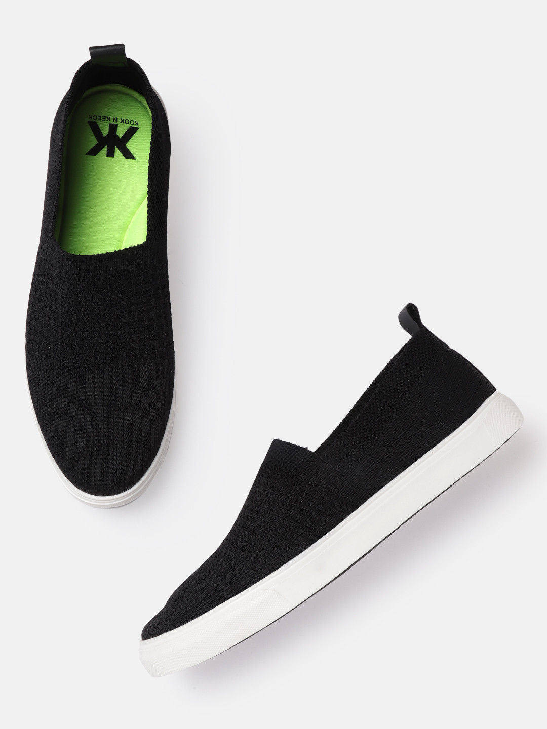 kook n keech slip on sneakers