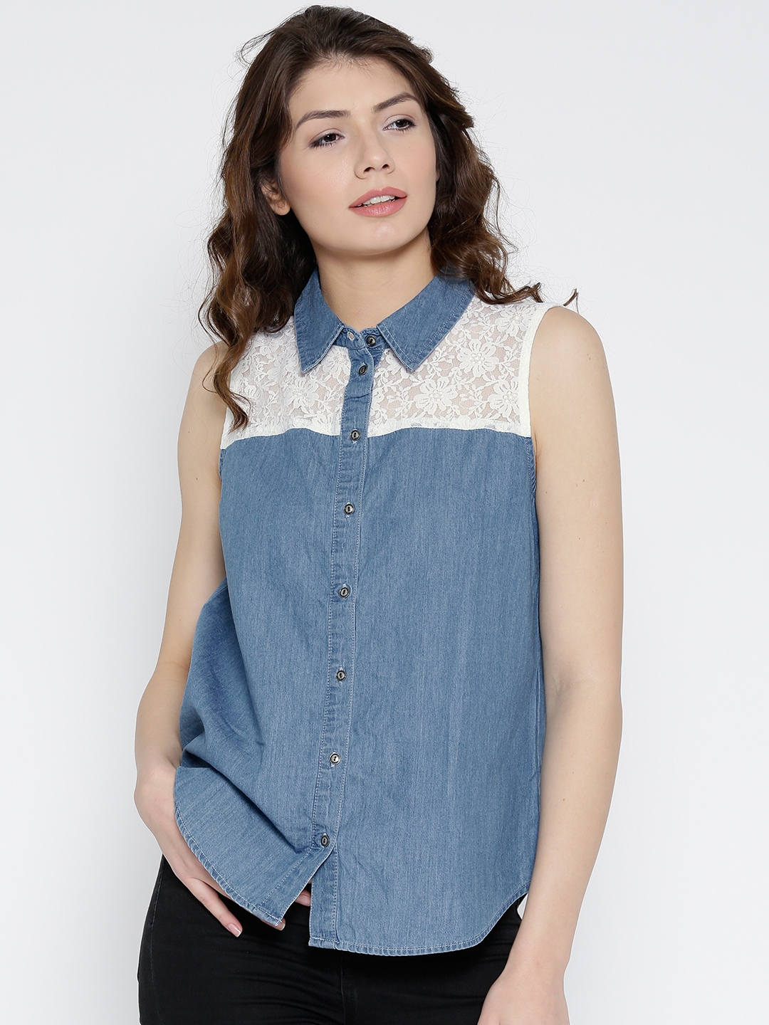 only blue denim