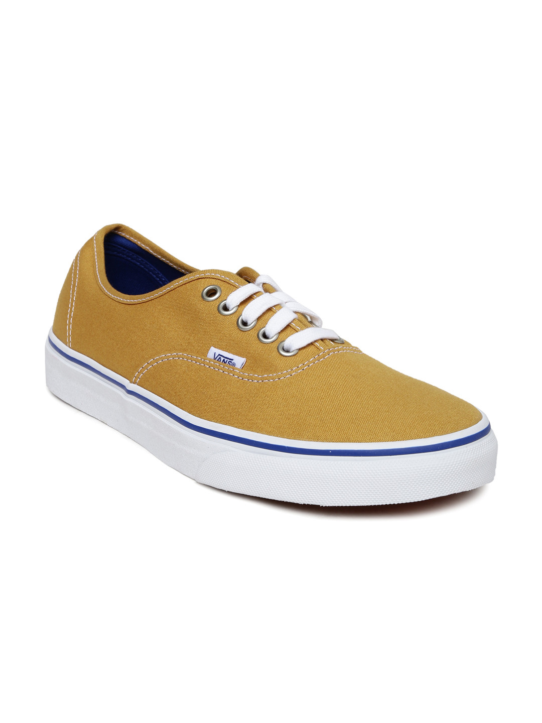 Buy Vans Unisex Mustard Yellow Solid Sneakers Casual Shoes for Unisex