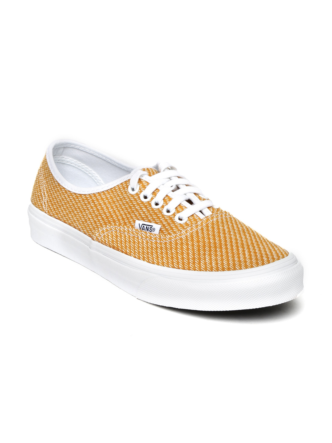 Buy Vans Unisex Mustard Yellow Woven Sneakers Casual Shoes for Unisex