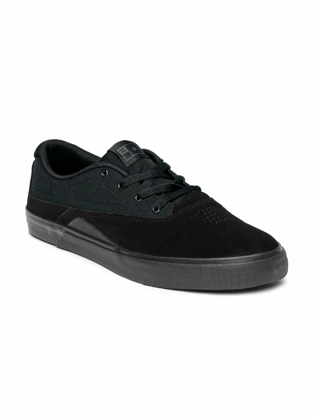 Buy DC Men Black Super Suede Sneakers - Casual Shoes for Men 1432673 ...