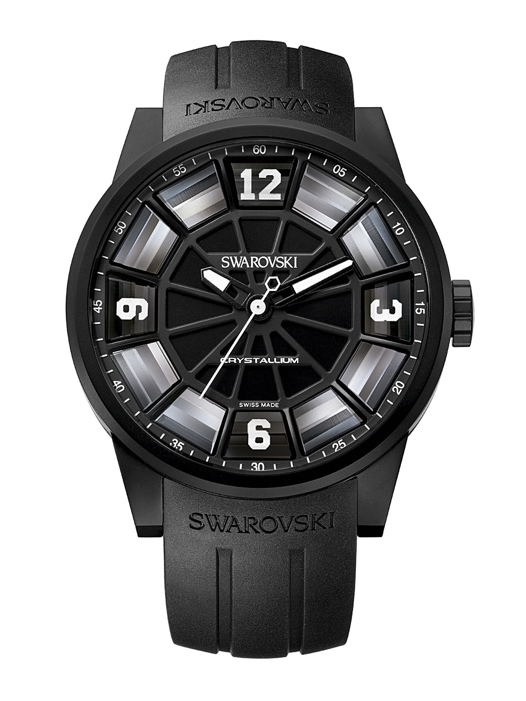 Buy SWAROVSKI Men Black Crystallium Automatic Watch 1181775 Watches 