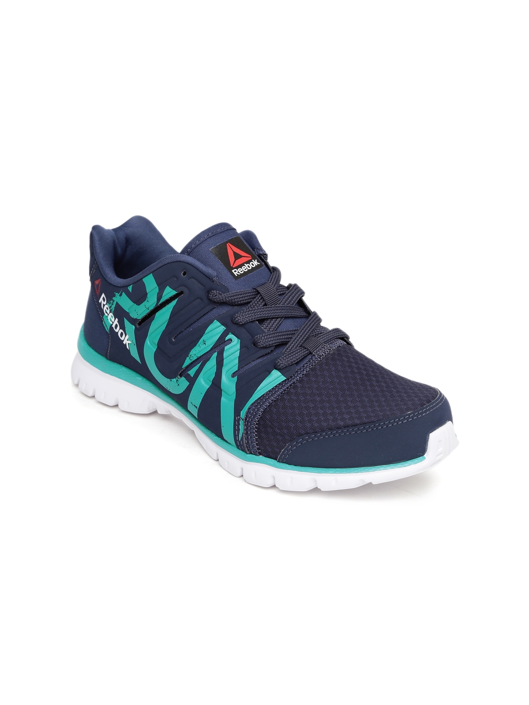 navy blue running sneakers