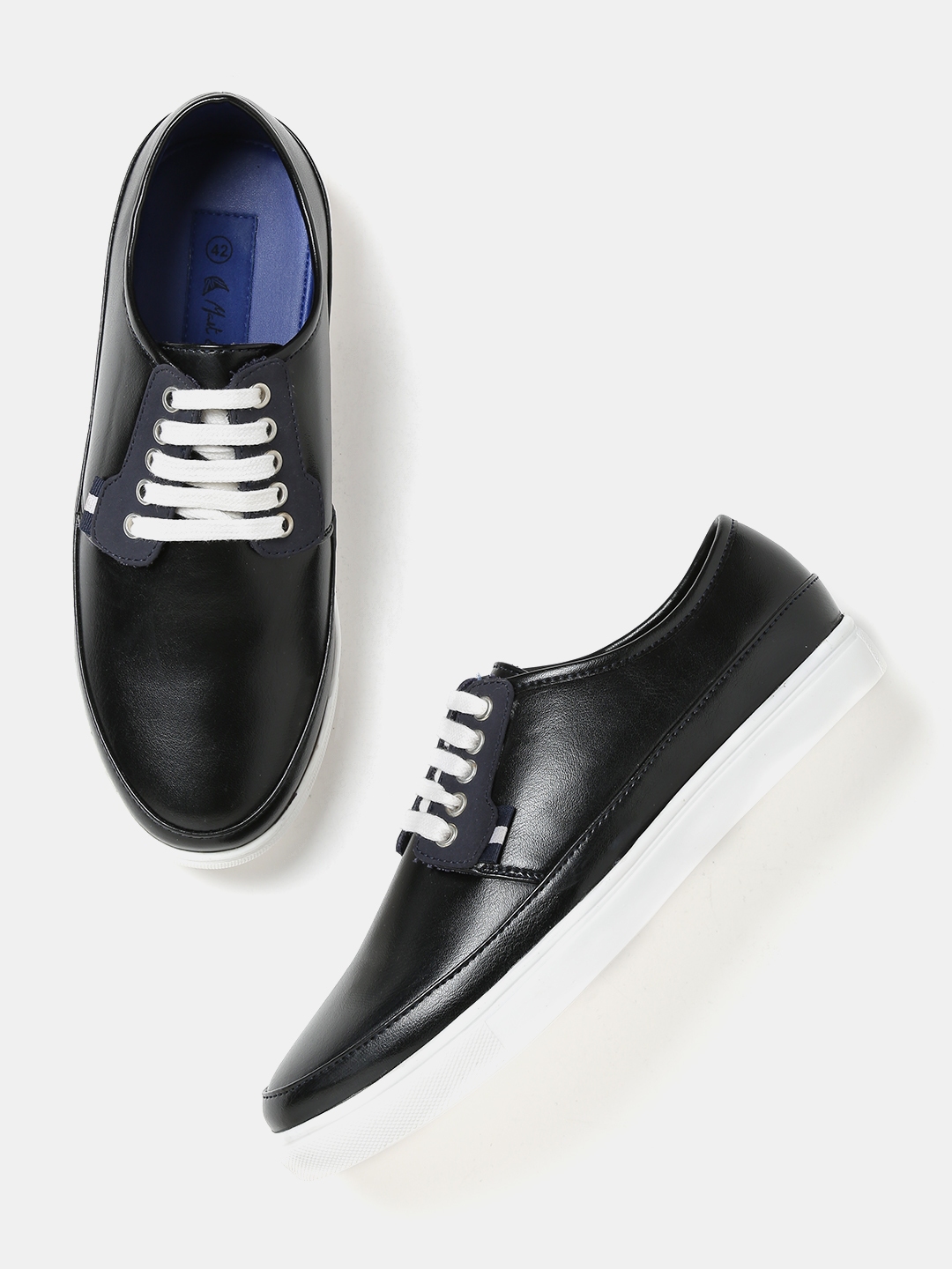 mast and harbour black sneakers
