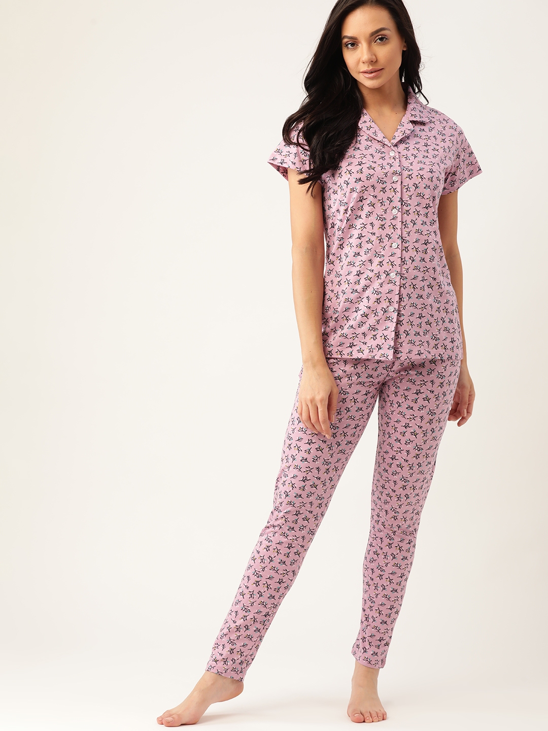 night suit for women black