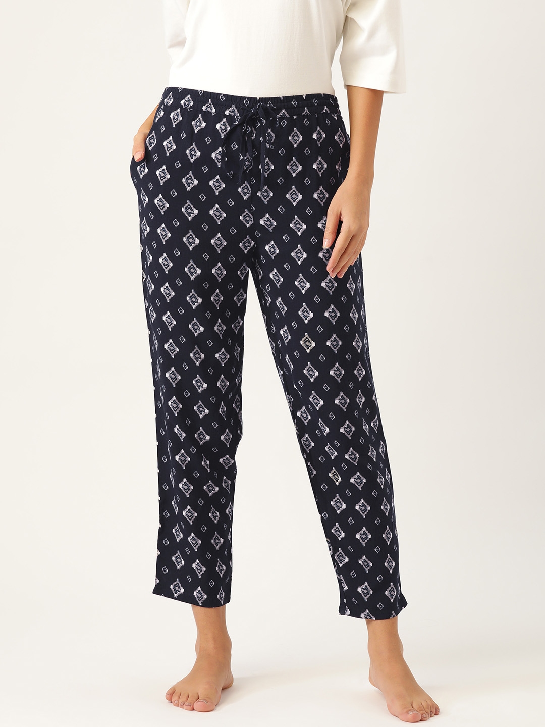 navy blue lounge pants