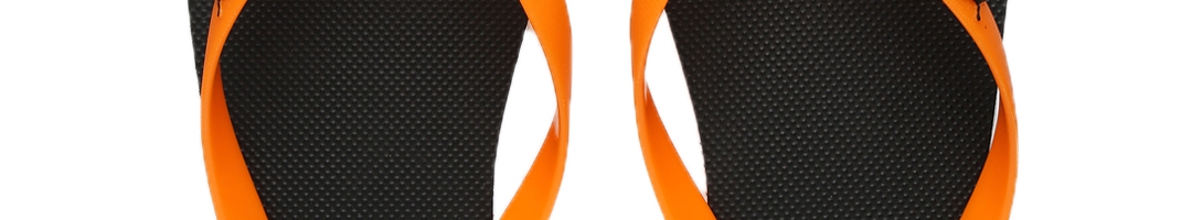 Buy PUMA Men Orange & Black Odius IDP H2T Flip Flops - Flip Flops for ...