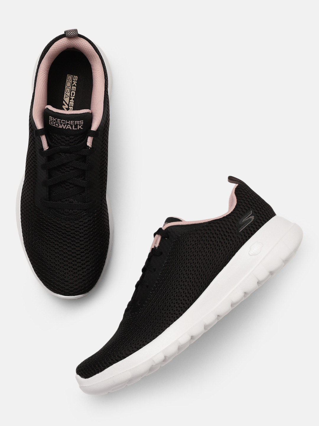 Buy Skechers Women Black GO WALK JOY PARADISE Walking Shoes - Sports Shoes for Women 14375136 