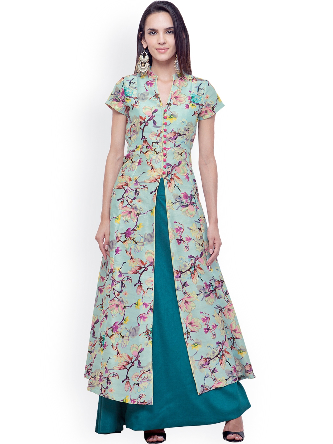 indya blue kurta
