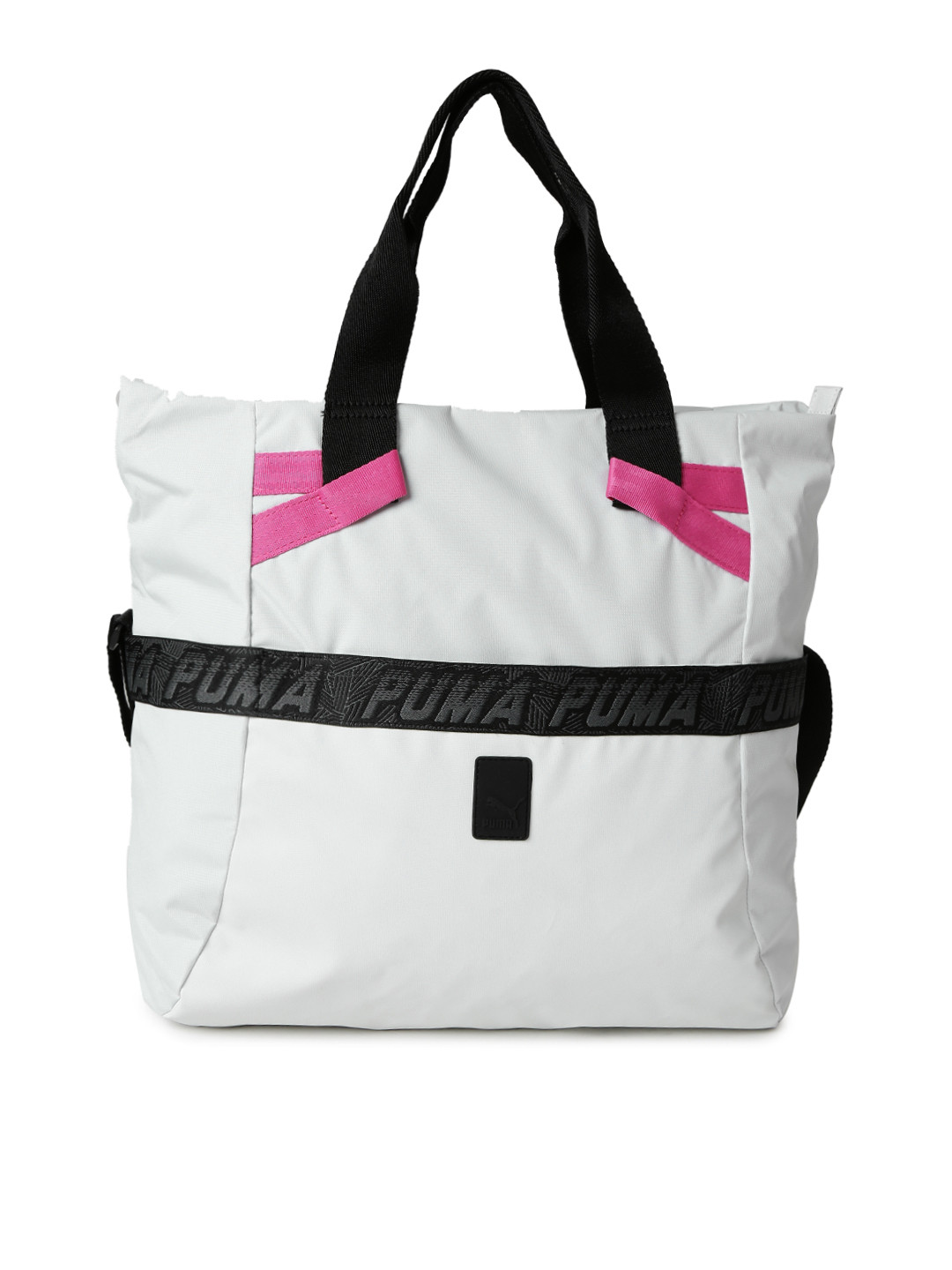 Buy PUMA Off White Tote Bag Handbags for Women 1440441 Myntra