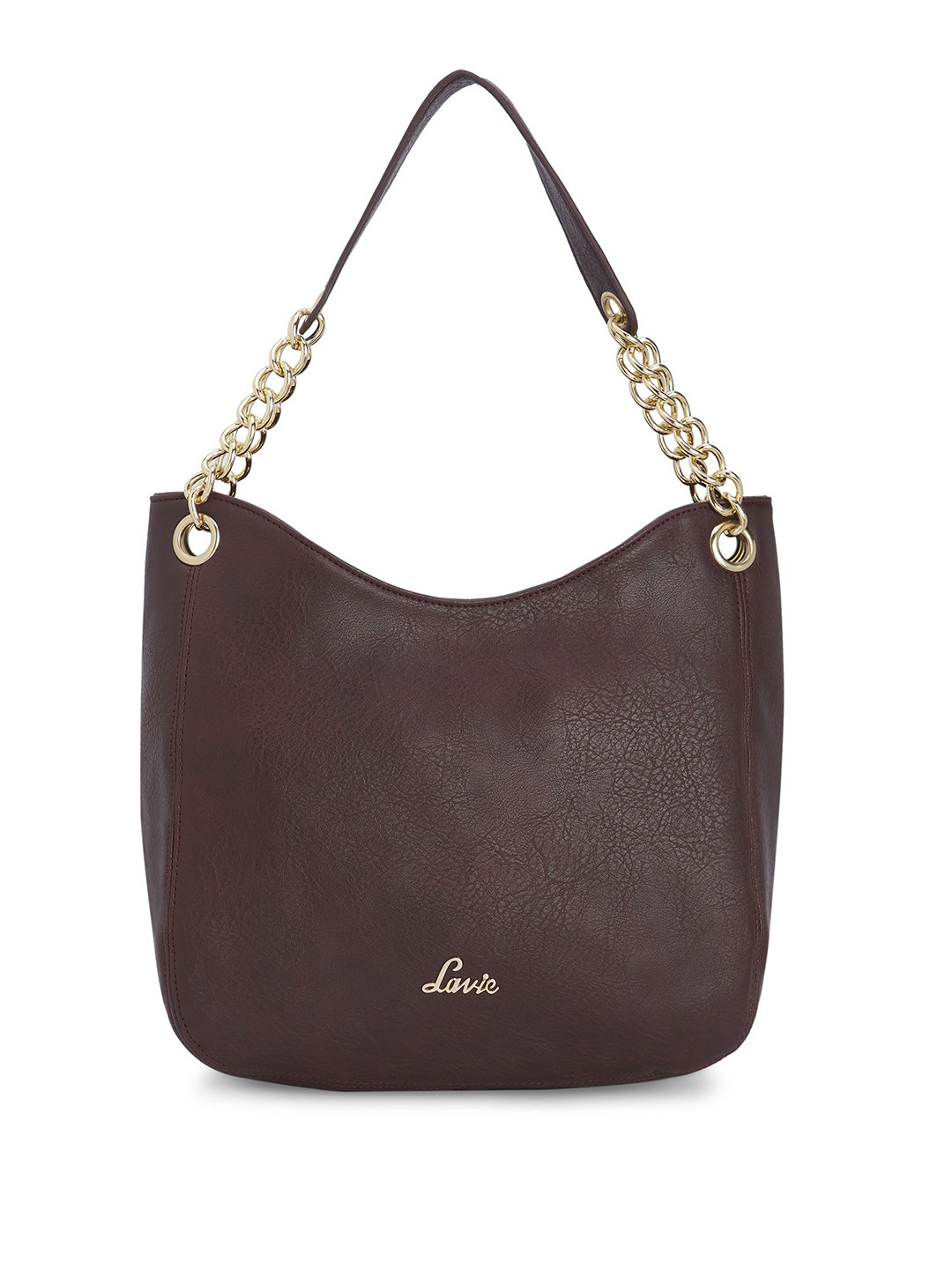 Buy Lavie Maroon Solid Hobo Bag Handbags for Women 14416340 Myntra