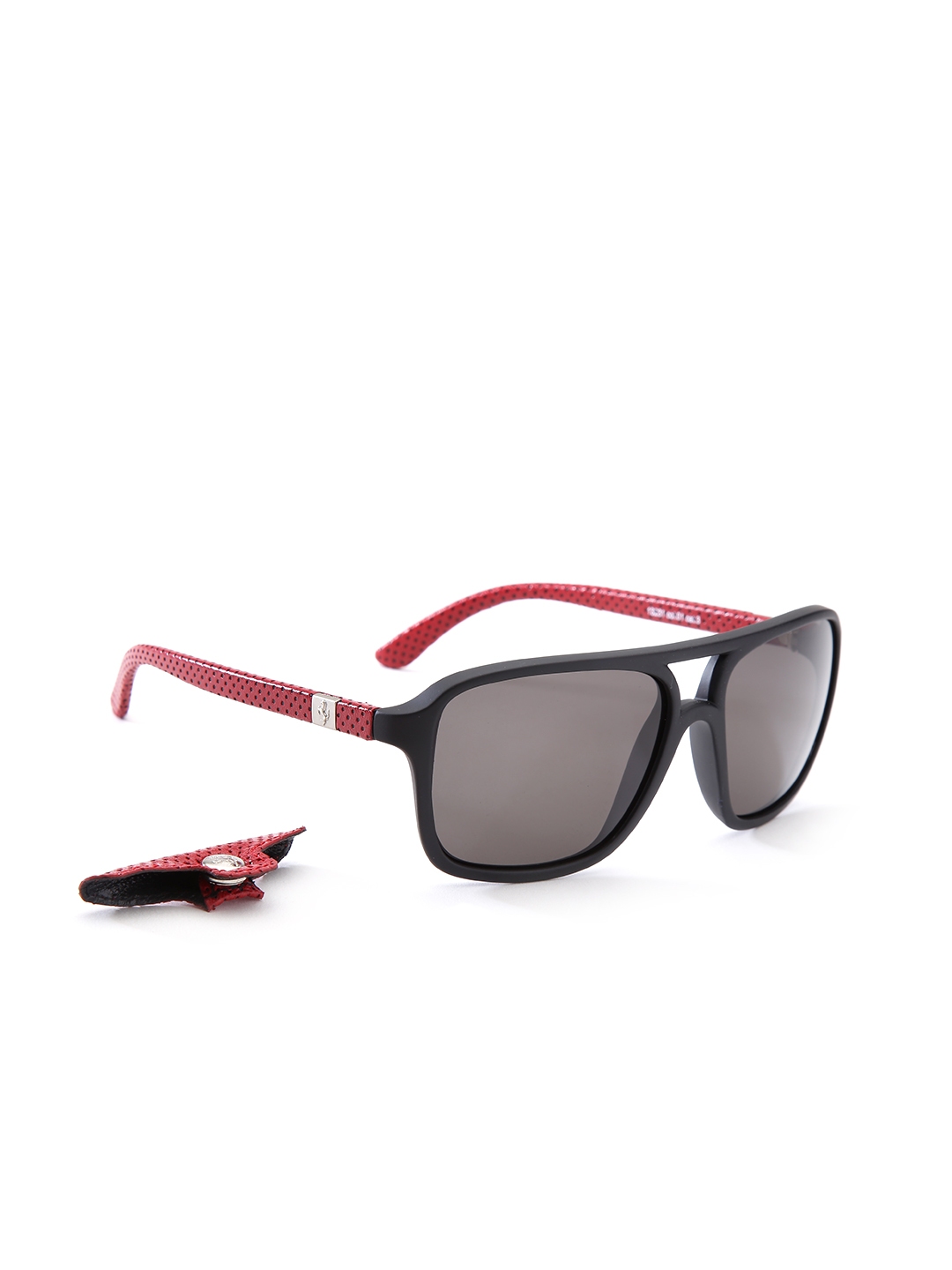 Buy Ferrari Men Textured Square Sunglasses 13231