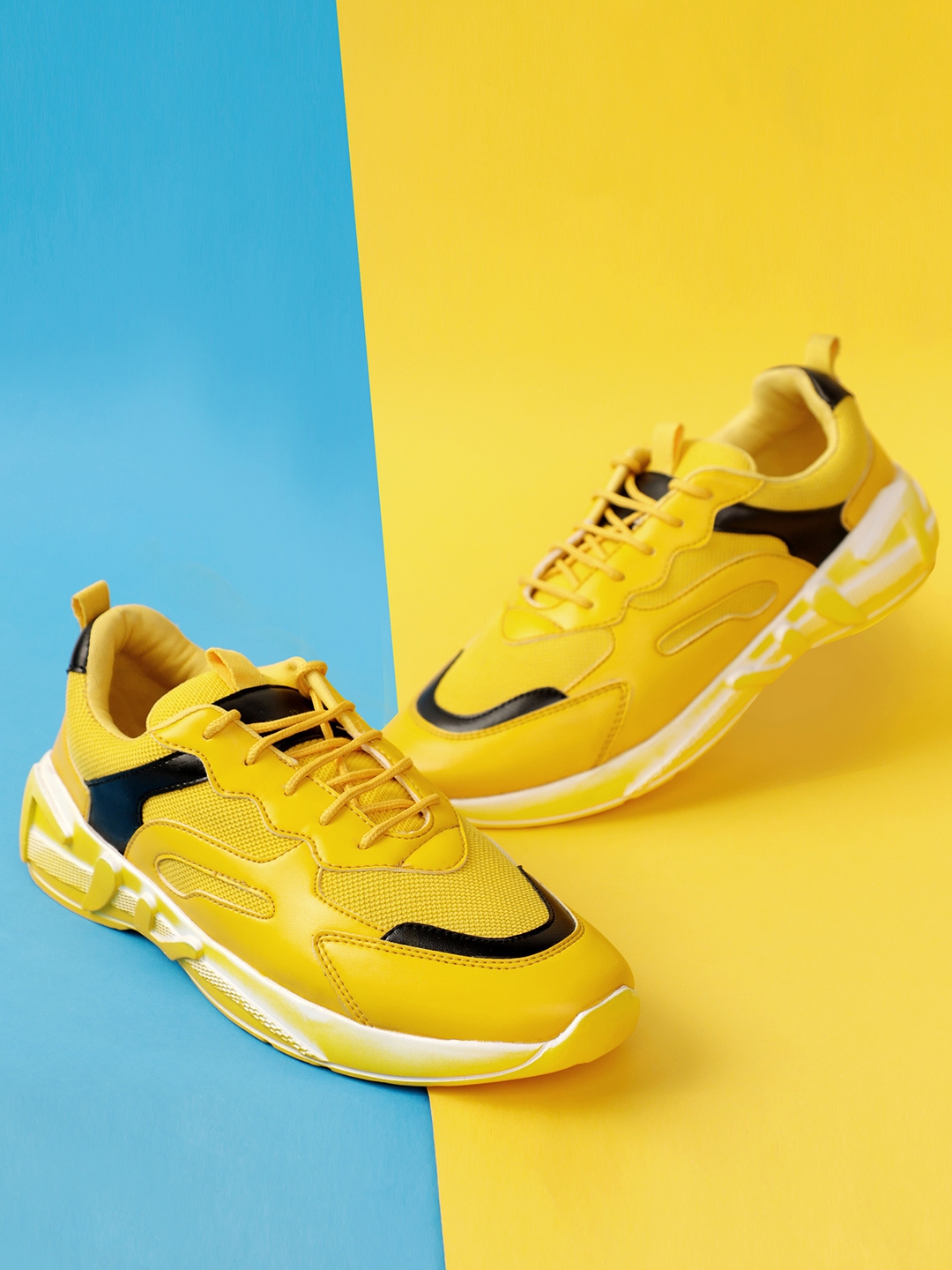 colourblocked sneakers