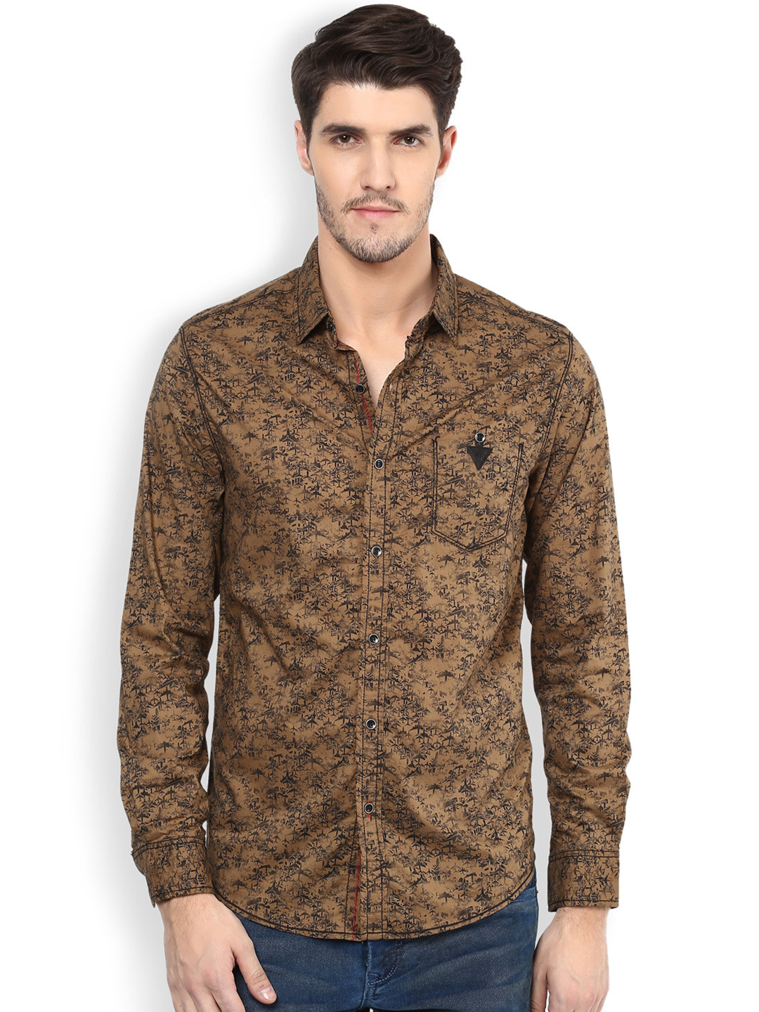 mufti brown shirt