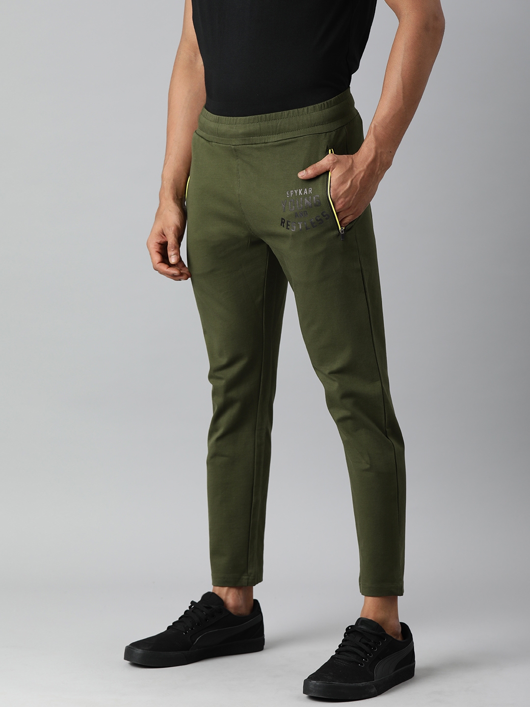 spykar track pants