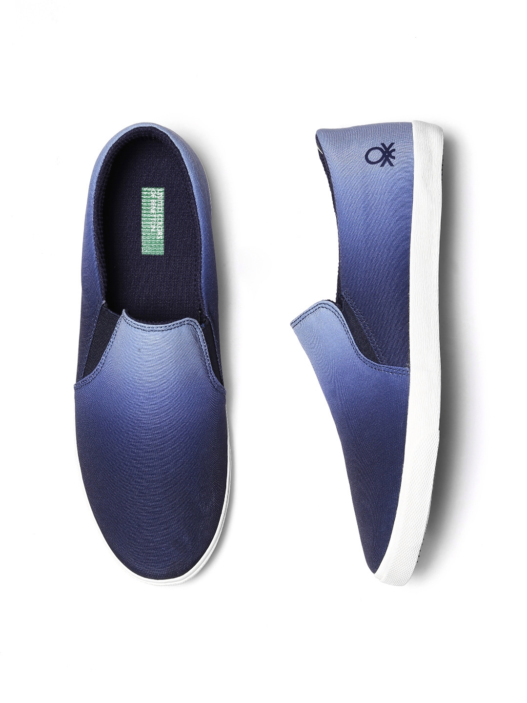benetton slip ons