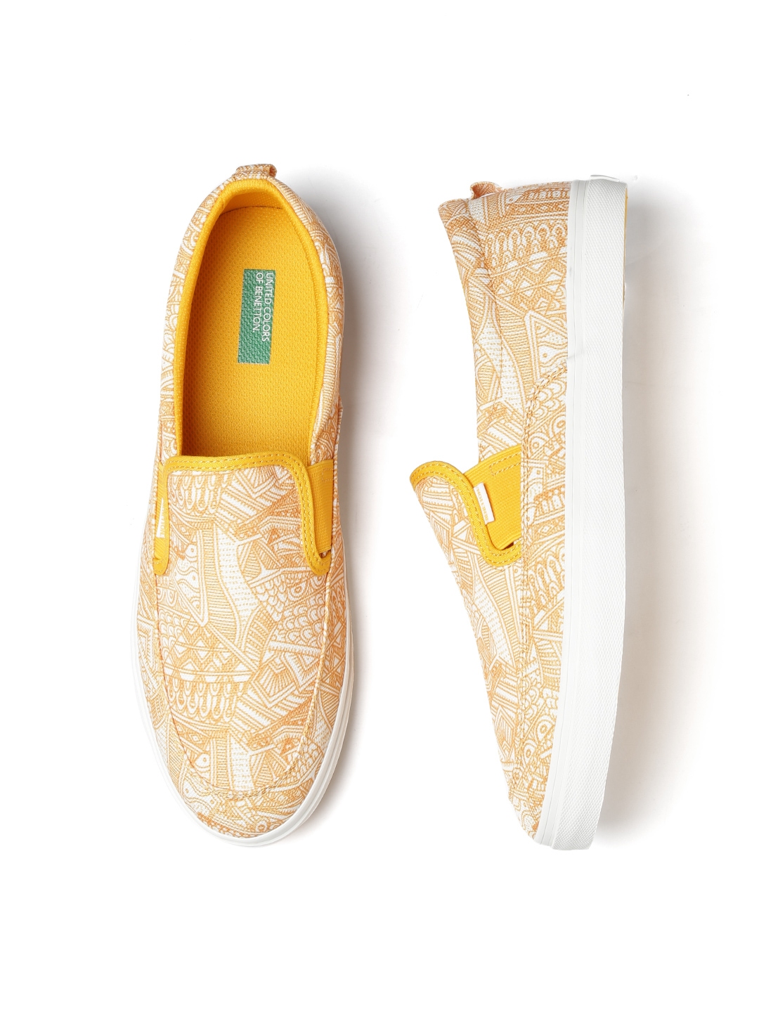 benetton slip ons