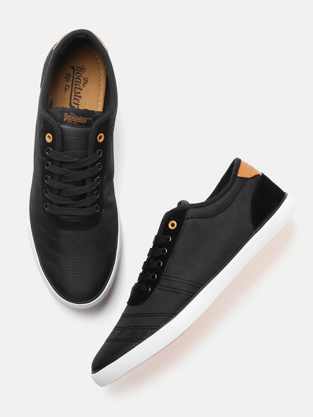 roadster shoes black sneakers
