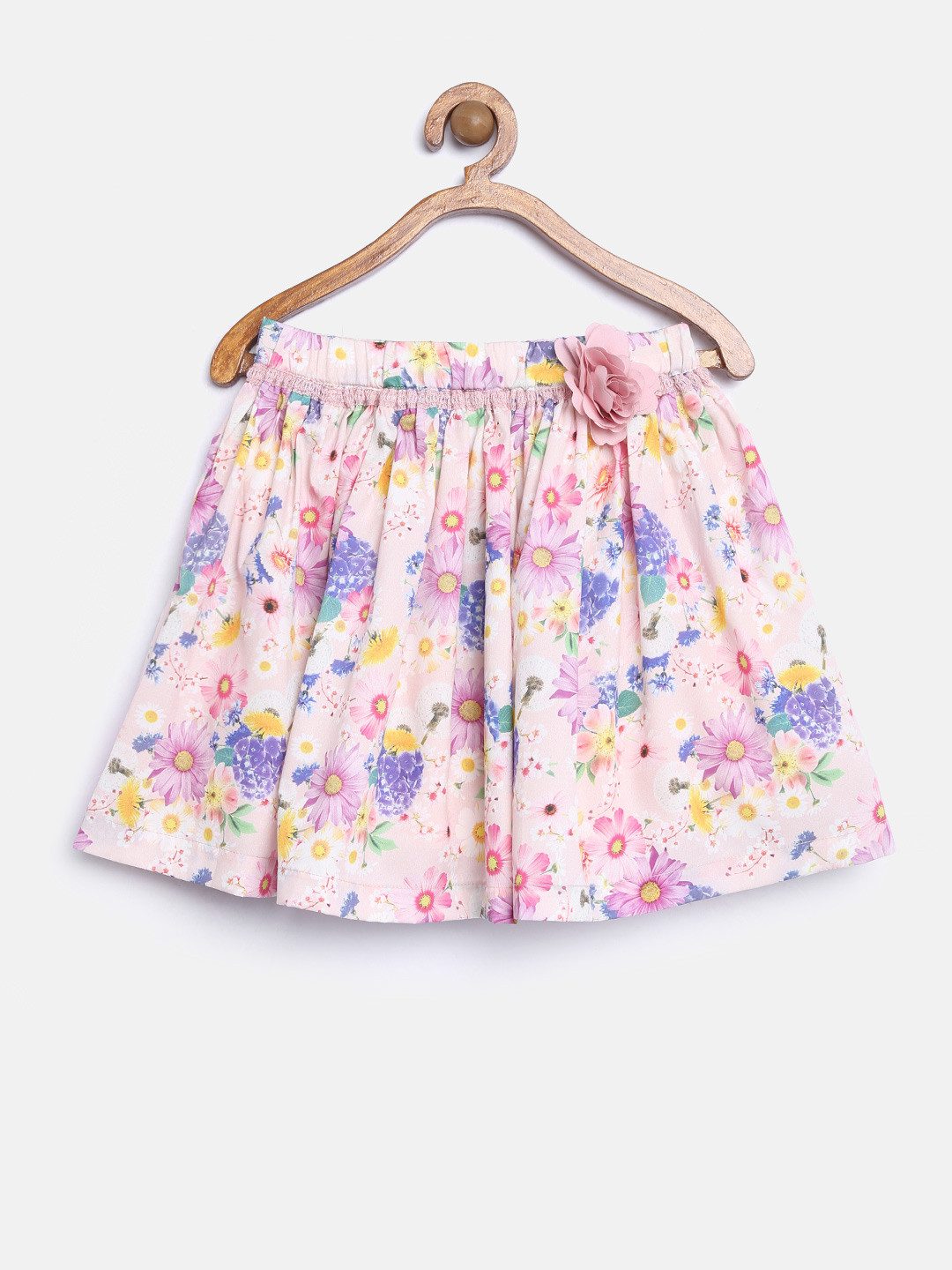 Buy Mothercare Girls Pink Floral Print Flared Skirt Skirts for Girls